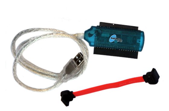 ADAPTADOR DATOS USB A IDE 2.5` / 3.5` Y SATA - HE2020  NOGA NET